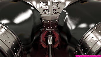 Cute teen captured by dentist 3d bdsm fetish metal bondage and latex