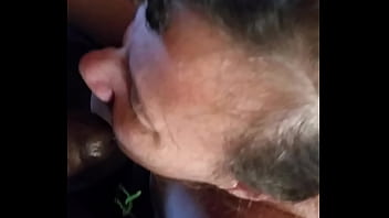 Creamy facial on big breast woman