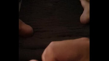 Mastubat at night when my girl is out