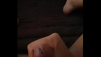 Mastubat at night when my girl is out