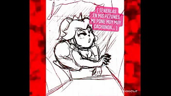 Fiesta de piscina en el laberinto princesa peach gigante