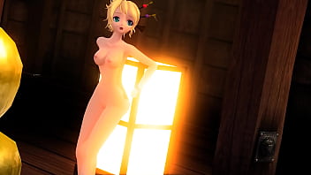 Kagamine rin desnuda