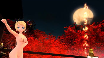 Kagamine rin desnuda