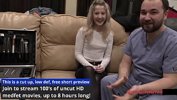 Stacy shepards 1st gyno exam