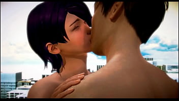 Giants having sex in city giant couple