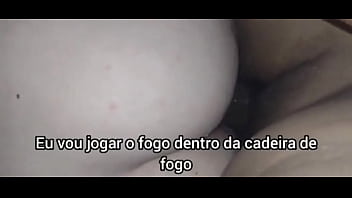 Não tô aguentando mais goza logo meu cu vai abrir no meio