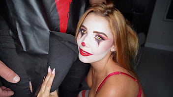 Agatha vega dressed as a creepy clown gets fucked hard by christian clay free version