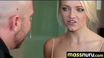 Babe fires nuru massage 9