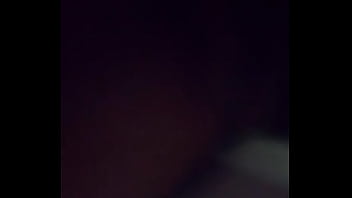 Chick plays with her self on chair