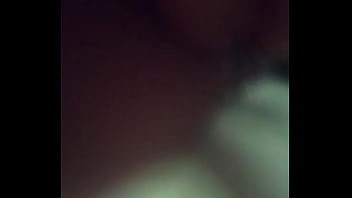 Chick plays with her self on chair