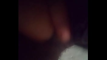 Chick plays with her self on chair