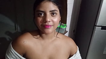 Vlog i film my beautiful brunette stepsister so i can fuck her really well