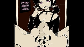 Ashley graves footjob animated