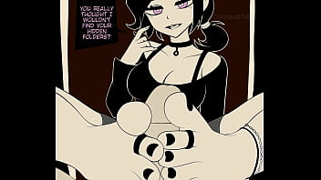 Ashley graves footjob animated