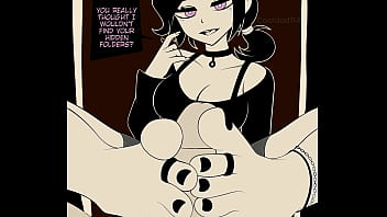 Ashley graves footjob animated