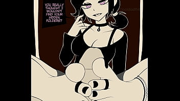 Ashley graves footjob animated