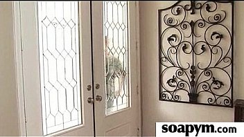 Masseuse shows her amazing body in a hot soapy massage 21