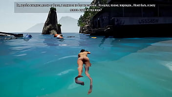 The ancient statue awakened and began rhythmically fucking lara croft