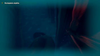 The ancient statue awakened and began rhythmically fucking lara croft