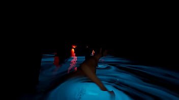 The ancient statue awakened and began rhythmically fucking lara croft