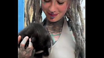 Sweet little black kitty cat what's your favorite thing about black cats #blackkittylove #sweet #catvibes #psyla