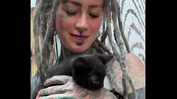 Sweet little black kitty cat what's your favorite thing about black cats #blackkittylove #sweet #catvibes #psyla