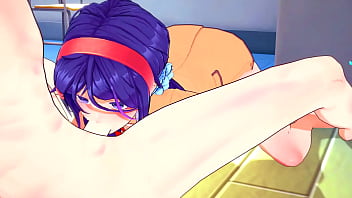 Student mita gets pussy creampied in school classroom miside 3d hentai sex