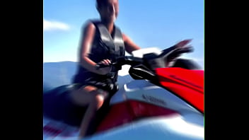 En vacances j’ai pu profiter de faire du jet j’ai adoré et toi tu en as