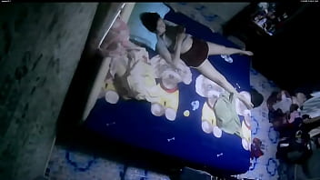 Behind the scenes of a beautiful woman masturbating