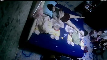 Behind the scenes of a beautiful woman masturbating