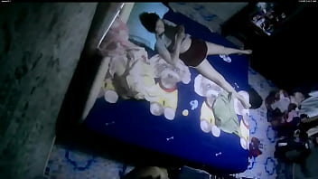 Behind the scenes of a beautiful woman masturbating