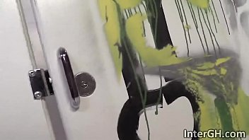 Karma May Gives Glory Hole Blowjob To White Dick thumbnail