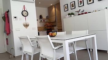 Milf cums in her pantyhose twice and then i fill her mouth with cum