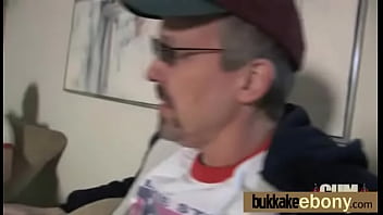 Black milf ending in a cum shower 22