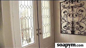 Soapy massage end with a big cumshot 21