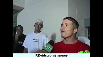 Desperate teen naked in public and fucks to pay rent 4