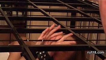 Kinky teen shows off her tight pussy