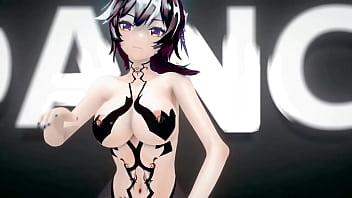 Genshin eula hentai hot sexy dance good night kiss mmd 3d dark crimson hair clip