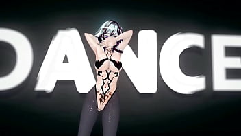 Genshin eula hentai hot sexy dance good night kiss mmd 3d dark crimson hair clip