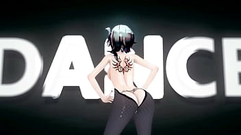Genshin eula hentai hot sexy dance good night kiss mmd 3d dark crimson hair clip