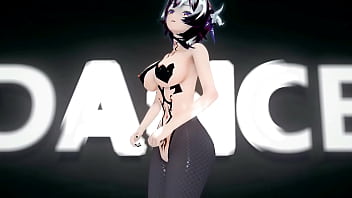 Genshin eula hentai hot sexy dance good night kiss mmd 3d dark crimson hair clip