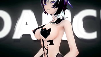 Genshin eula hentai hot sexy dance good night kiss mmd 3d dark crimson hair clip