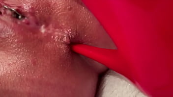 Anal masturbate by high heels and juice pussy after orgasm