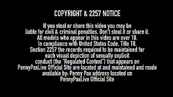 Hot redhead coed penny pax gives a hot handjob to her boyfriend