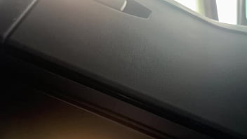 A cop interrupts us fucking in the car with amira daher