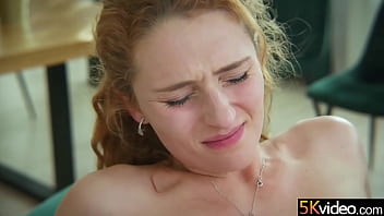 She gets her pussy eaten and fucked hard before taking a load to her face