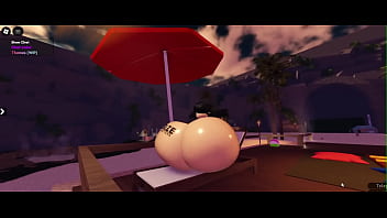 White girl with really massive ass