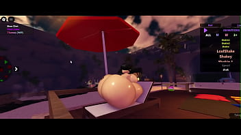 White girl with really massive ass