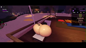 White girl with really massive ass