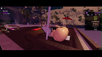 White girl with really massive ass